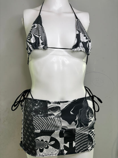 S/M 3PIECE BIKINI SET